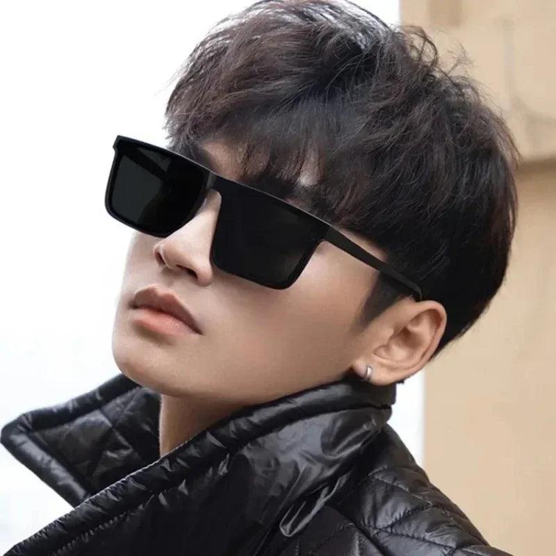 2024 New Fashion Sunglasses Men's Driving Anti-UV Sun Glasses Ladies Oversized Square Frame Shades UV400 Gafas De Sol y2k Очки - CRAVO ROSE