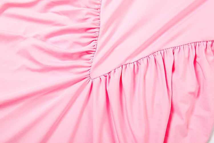 Weird Puss Backless Maxi Dress Women Shoulder Pads Long Sleeve Waistless Peach Buttocks Ruched Elegant Banquet Skinny Vestidos