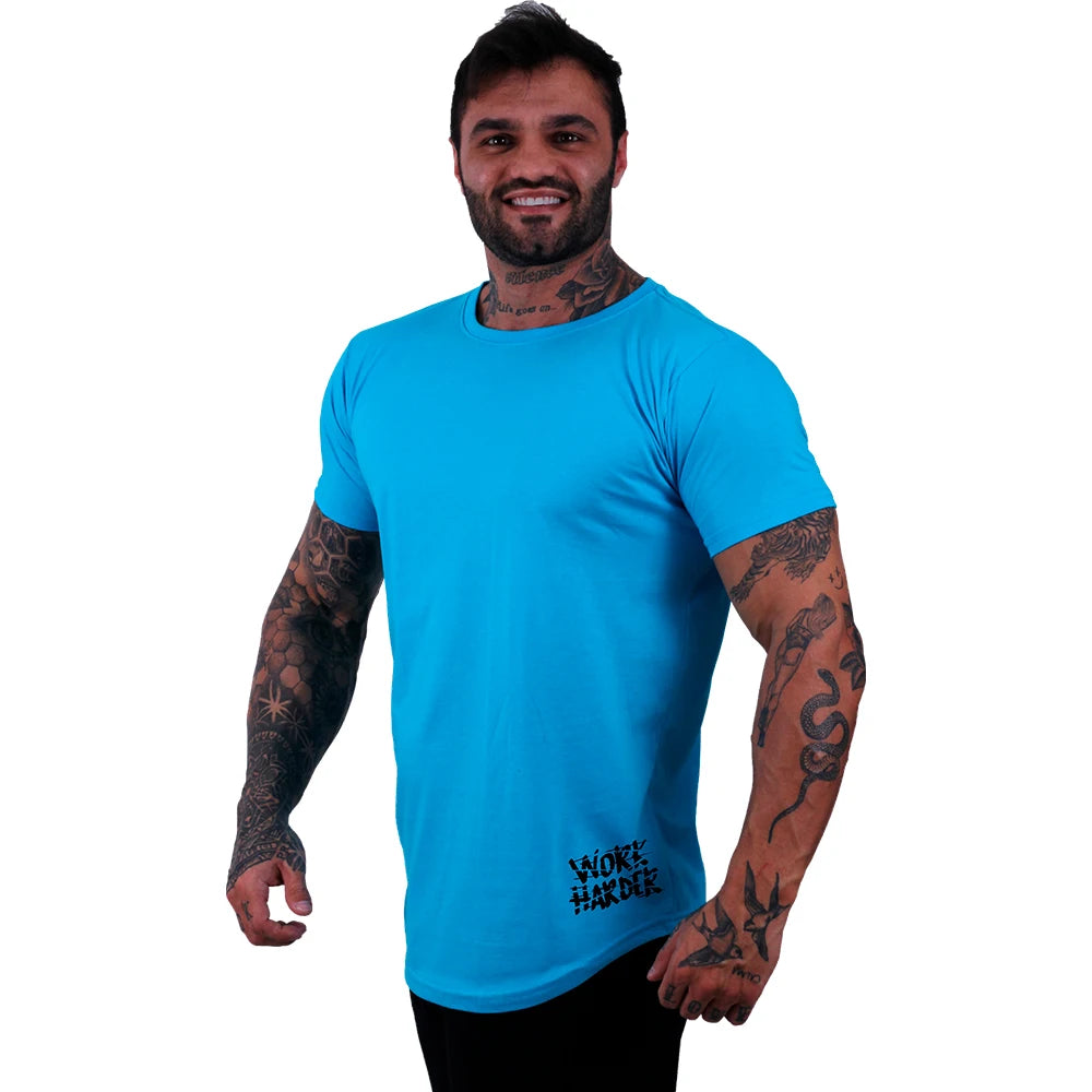 MXD Concept Printed Fitness Workout Fit Lonline T-Shirt