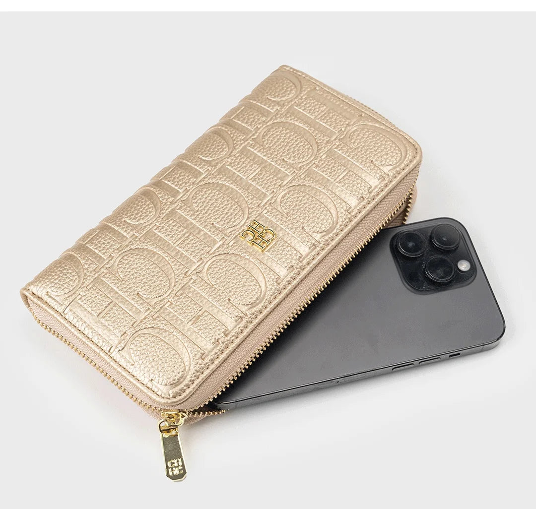 CH Luxury Brand Wallet High-quality Exquisite Portable Compact Elegant Classic Fashionable Wallet Women