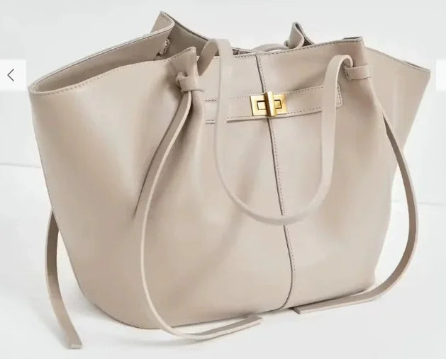 2026 Women's Summer Large Capacity Commuter Tote Bag Female Korean Fashion Luxury Pu Leather Handbags Chic Trend Underarm Bag