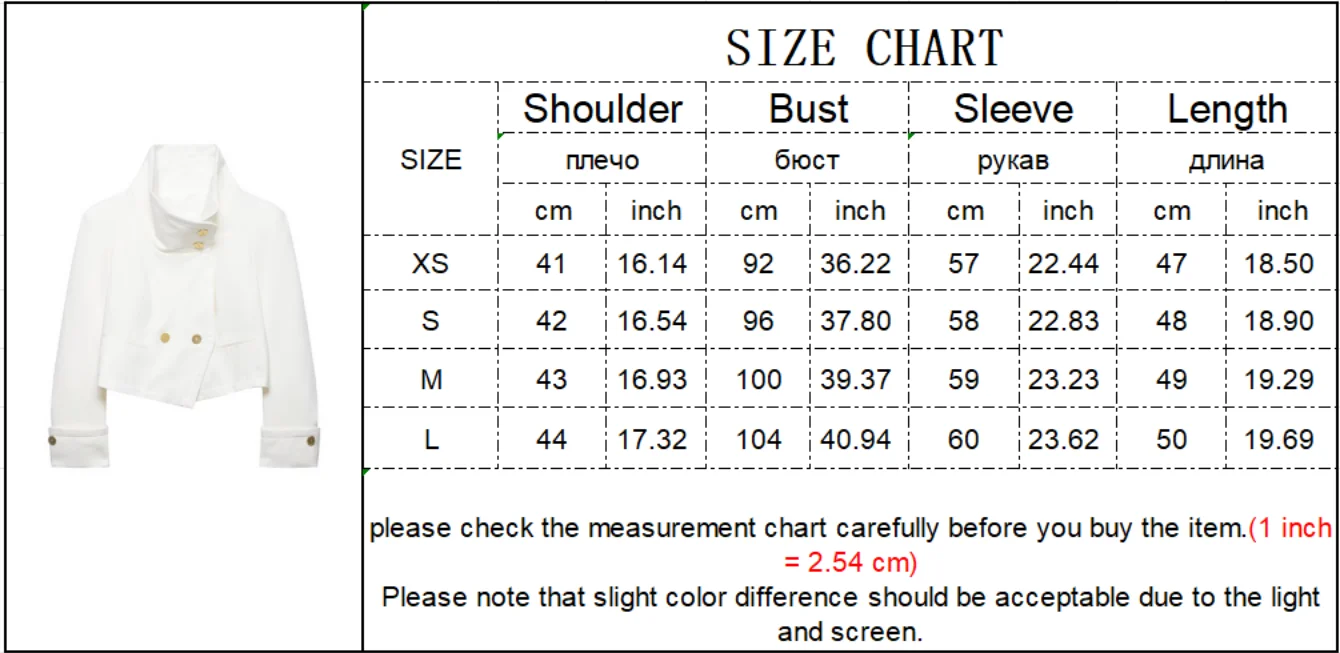 Spring New Women Stand Collar Street Jacket Casual Long Sleeve Button Solid Color Jacket Simple Style Commuter Clothing Female