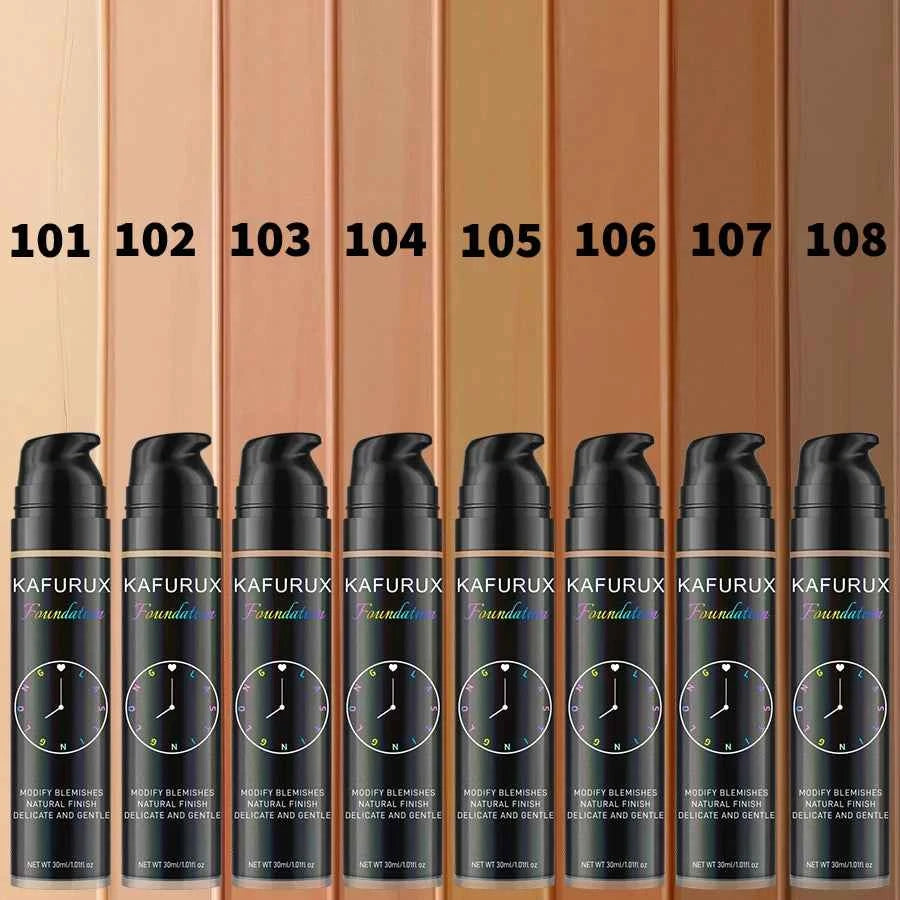 8 colors Liquid Foundation Effective Concealer Waterproof Sweat-resistant Face Korean Makeup Porfession Face Base Cosmetics Gift