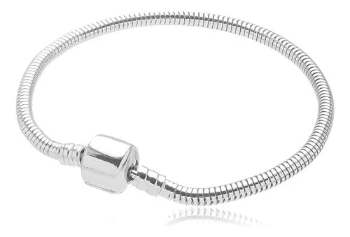 Women's Berloque Silver Premium 925 Traditional Bracelet