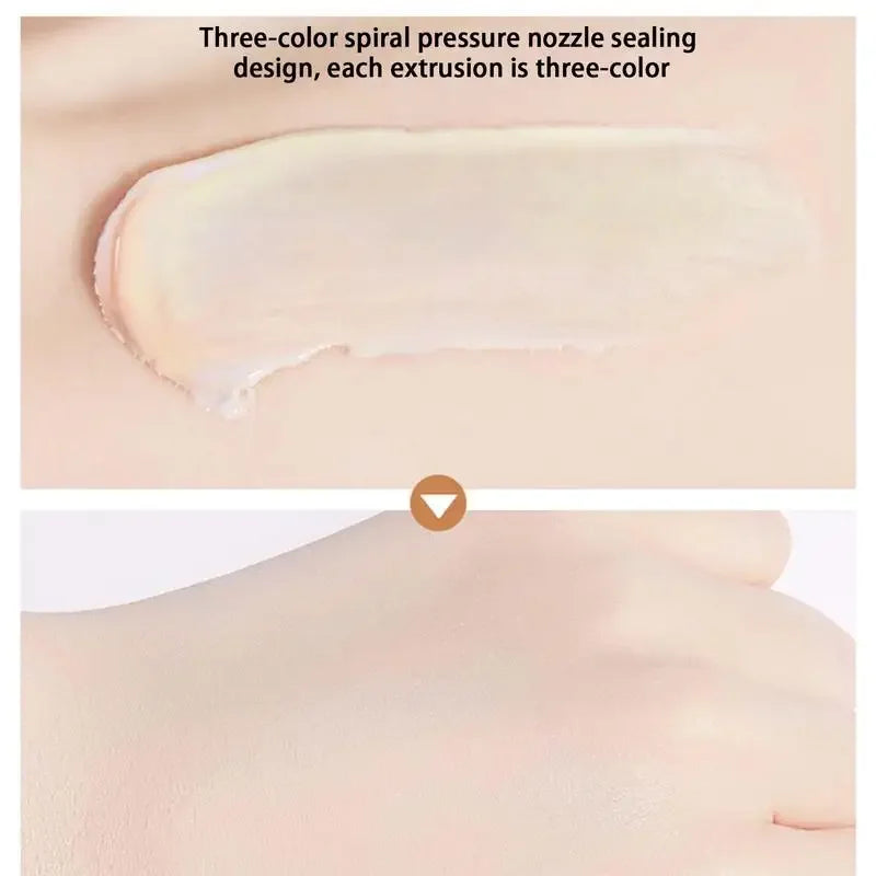 Primer de maquiagem BB Cream respirável, base facial não pegajosa, hidratação intensiva, hidratação profunda, ajuda a iluminar a pele