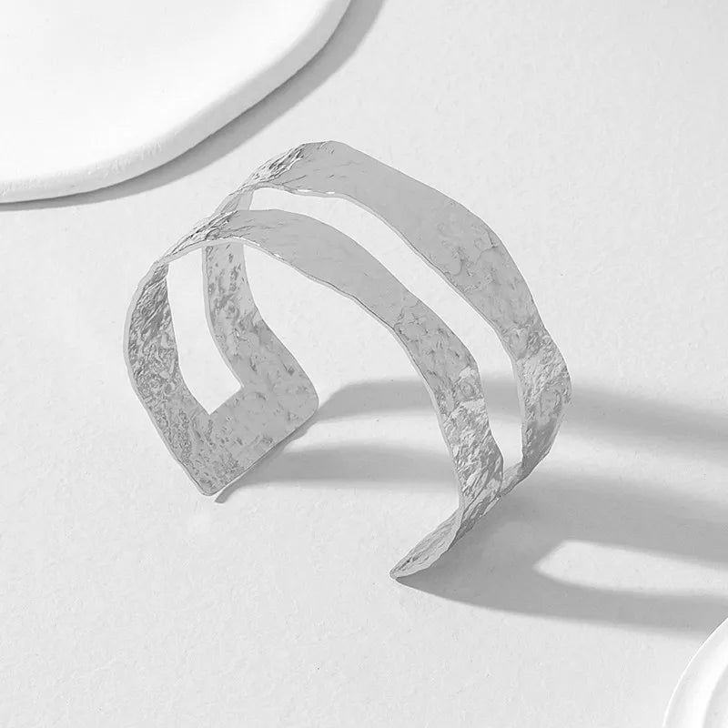 Creative And Exaggerated Bracelet, Niche Design, Cool Open-Ended Bracelet, A Personalized Gift For Your Savage Girlfriend