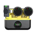 Microfone de lapela sem fio para jogos ao vivo, entrevistas, gravação de áudio para iPhone Android Tipo C com clipe magnético