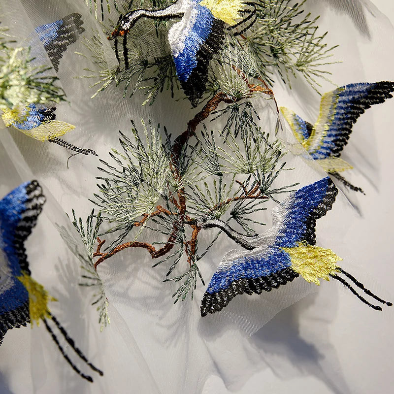 Capas e xales elegantes para mulheres, casaco solto com bordado, colete de renda, bolero, acessórios, casaco para festa, roupa externa WZ1826