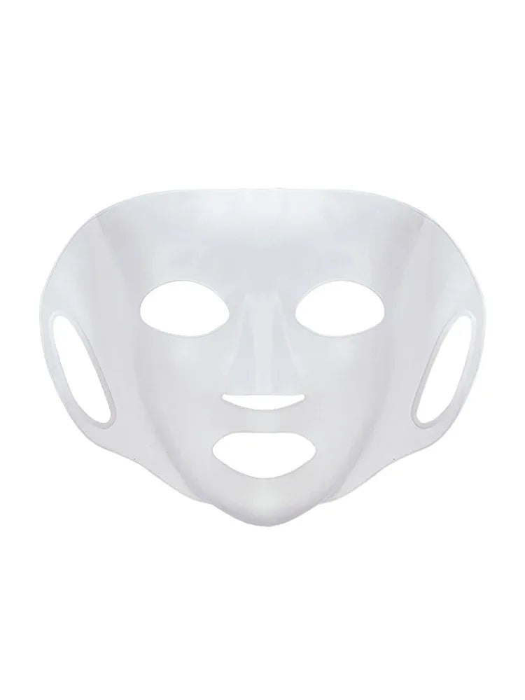 Máscara de silicone 3D para rosto e pele feminina, ferramenta para cuidados com a pele, máscara facial suspensa com gel, folha reutilizável, lifting antirrugas, firmador, ferramentas fixas para orelhas