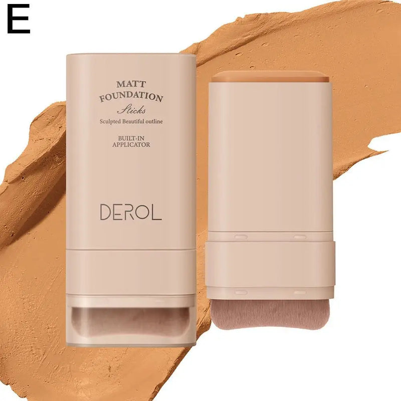 Base em bastão DEROL Eraser com pincel de maquiagem