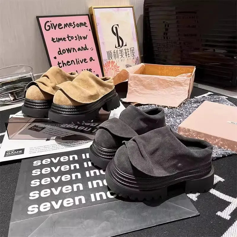 Women Slippers Summer Sandals Flats Platform Mules Shoes 2025 Designer New Brand Slingback Flip Flops Sandalias De Mujer