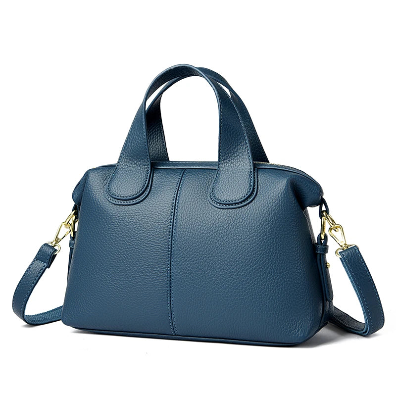 Bolsa feminina de couro de luxo, designer de moda, bolsa transversal de ombro para mulheres, bolsas femininas de marca de alta qualidade, novas