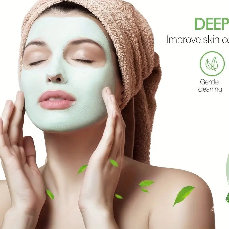 Máscara Facial Original Removedora de Cravos e Chá Verde Sólida, Trata Acne, Manchas e Pontos Pretos, Creme em Bastão para Limpeza, Diminui Poros e Cuidados com a Pele