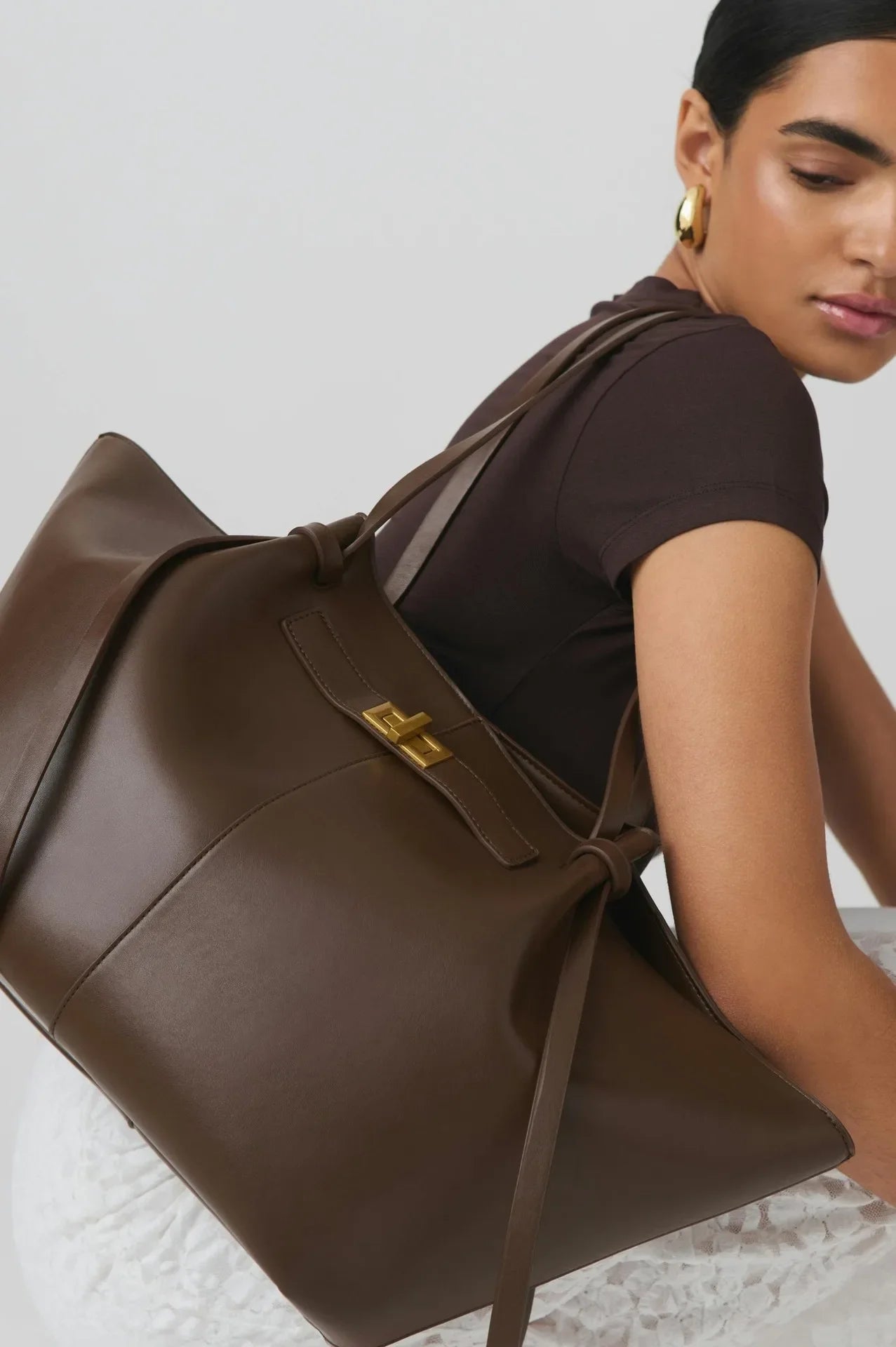 2026 Women's Summer Large Capacity Commuter Tote Bag Female Korean Fashion Luxury Pu Leather Handbags Chic Trend Underarm Bag