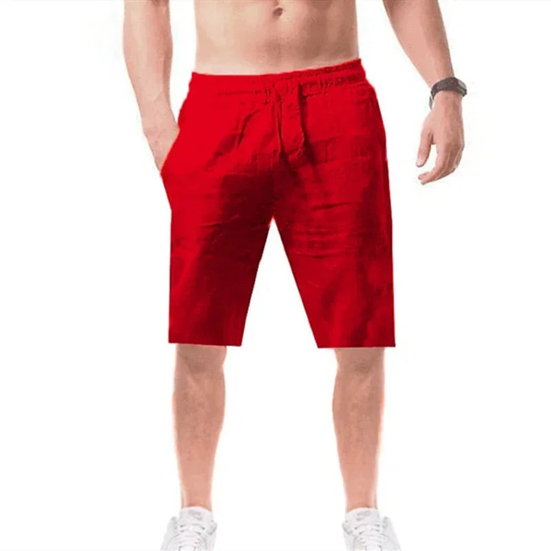 ropa hombre baggy pants Men's Cotton Linen Casual Pants Breathable Trousers Fitness Streetwear Clothing Jogging Autumn Summer