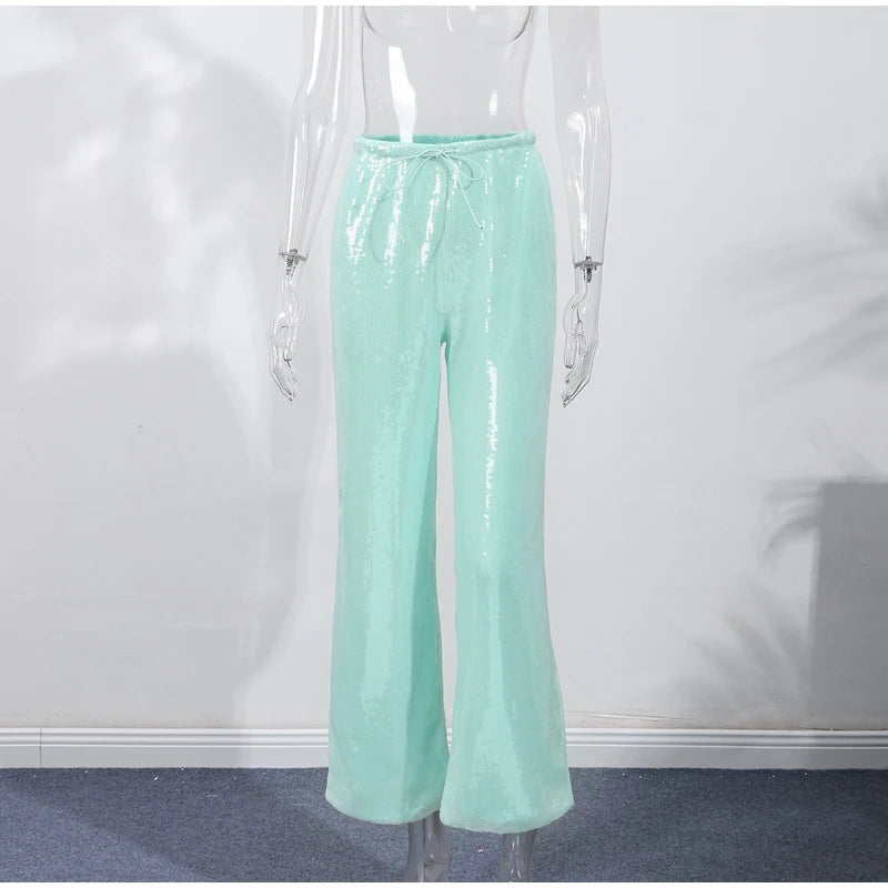 Y2k Hot Fix Rhinestone Cutout Women's Jeans Summer Street Low-rise Wide Leg Loose Denim Pants Lady New Fashion Party Trousers