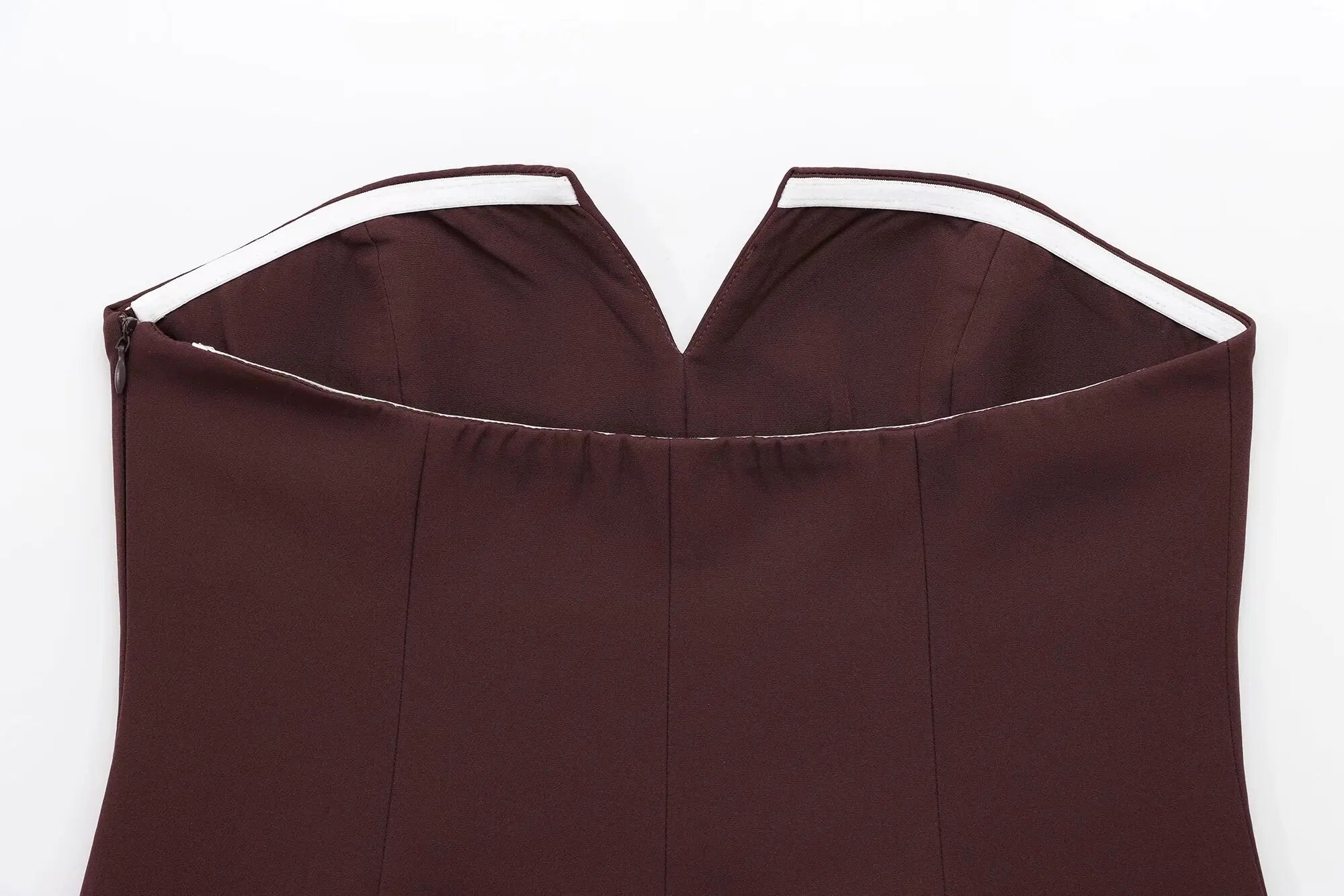 TFMLN Primavera Verão Feminino Sem Alças Crop 2025 Tops Básicos Sem Mangas Escritório Senhora Tops Tendência Rua Clássico Sólido Tops Tubo