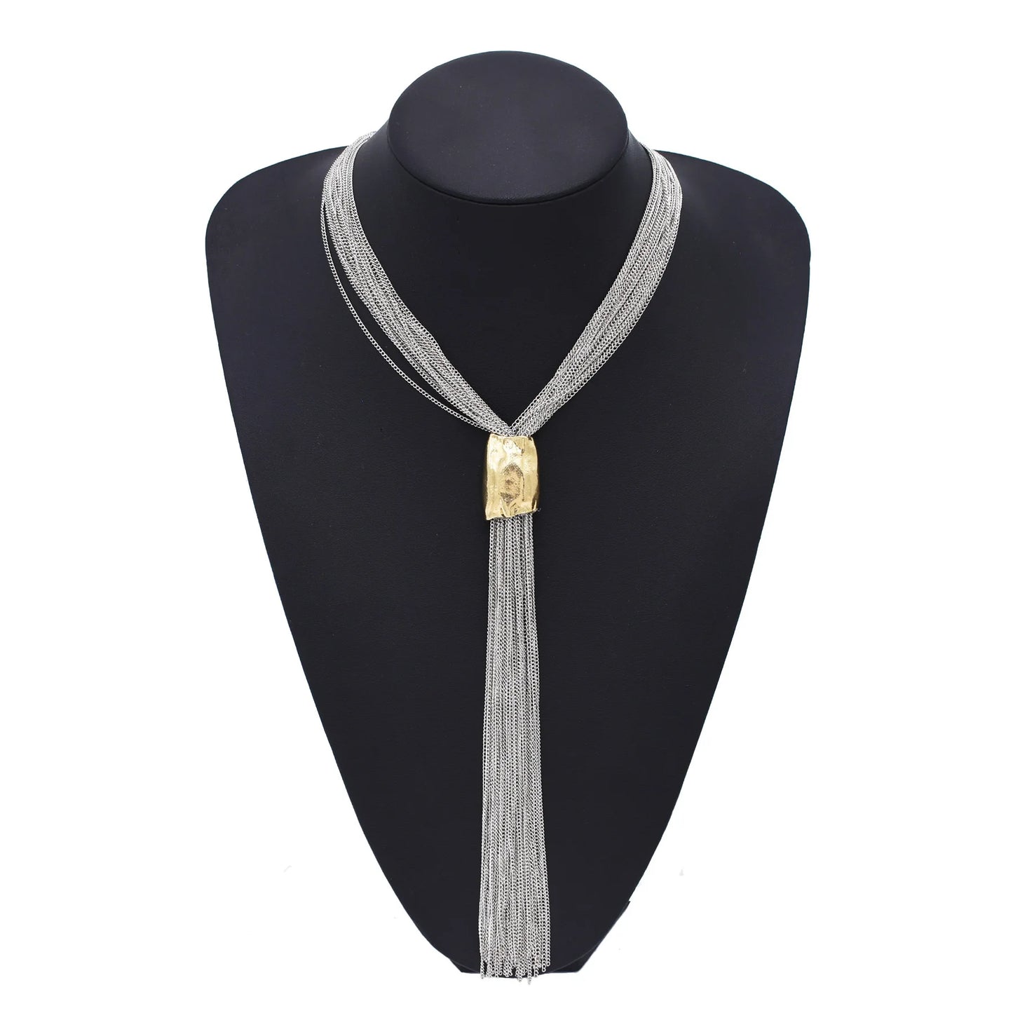 Gypsy Boehmian Hippie Collar Necklaces for Women Big Chunky Tibetan Silver Metal Necklace Festival Turkish Party Jewelry Gift
