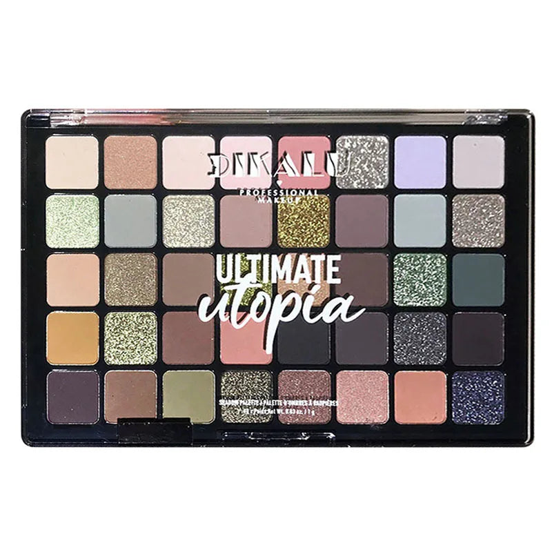 Paleta de sombras Boutique 96 cores, paleta de sombras brilhantes, matte, com lantejoulas, colorida, Stage Ball, dedicada à beleza, neon