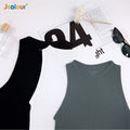 Frete grátis Kit 3 Jcolour Blusa Sem Manga Canelada Basica Esportes modernos de secagem rápida