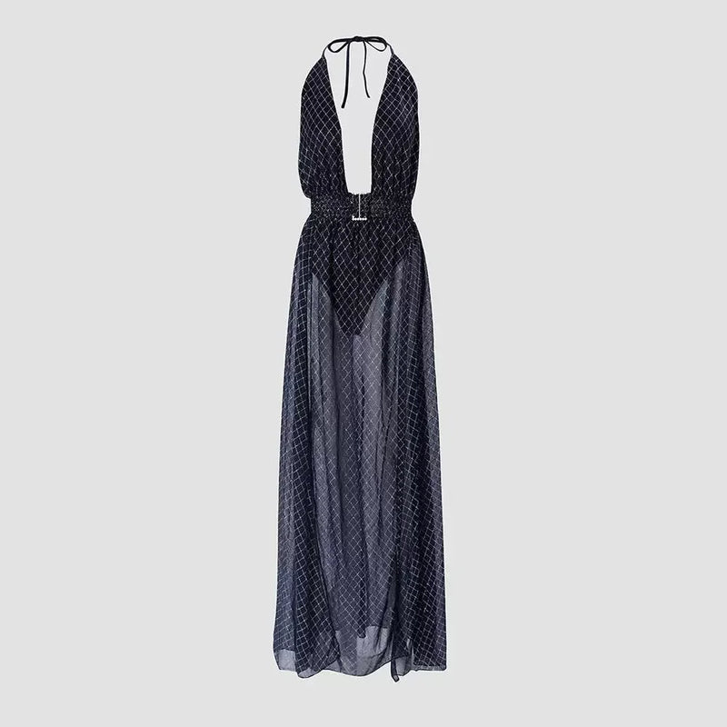 Women's Party Dress 2024 Spring Summer Latest Casual Chic Sexy Diamond Pattern Sliveless Maxi Skinny Evening Vacation Long Skirt