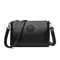 Versatile PU Crossbody Bag for Women Stylish High Quality Brand Design Zipper Solid Color Pattern Casual Daily Use Shoulder Bag