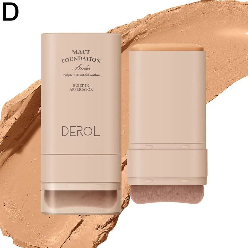 Base em bastão DEROL Eraser com pincel de maquiagem