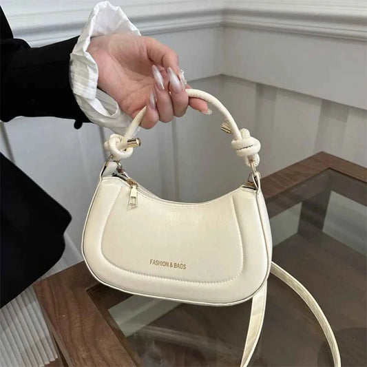 French Luxury Fashion Women's Bag Handbags Ladies Solid Color High-end Texture Versatile Shoulder Bag for Woman