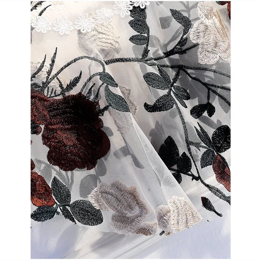 Capas elegantes femininas bordadas xale, capa solta, renda, bolero, acessórios, casacos, blusas de festa para meninas, pulôveres WZ2389