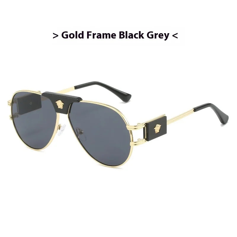 2024 Luxury Men'S Polarized Sunglasses Driving Sunglasses For Men Women Brand Designer Male Vintage Black Pilot Sunglasses Uv400