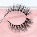 Cílios Visofree Mink Cílios Transparentes Cílios Postiços Transparentes Cílios Postiços Feitos à Mão Cílios Dramáticos Cílios Superiores
