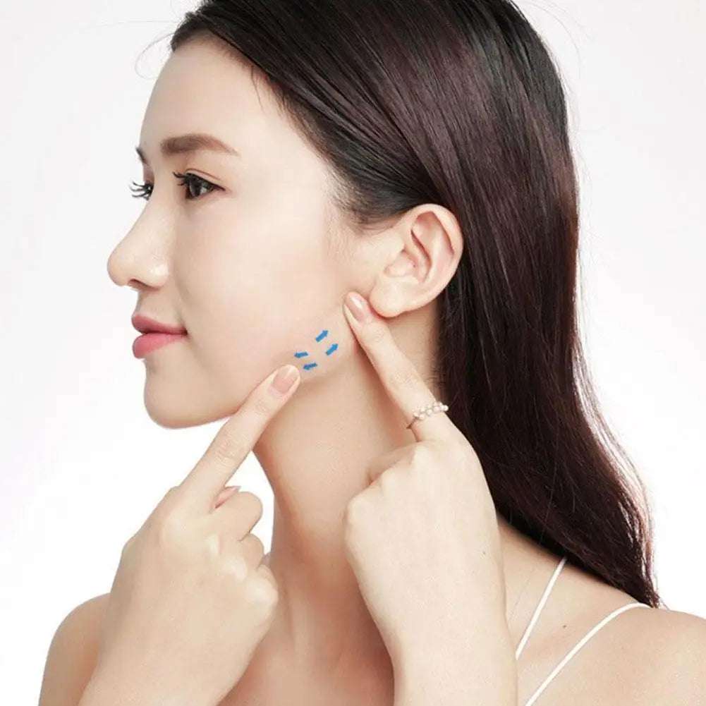 Fita adesiva invisível para lifting facial, fita adesiva à prova d'água para lifting facial, ferramentas de lifting, lifting facial antirrugas, 40 adesivos