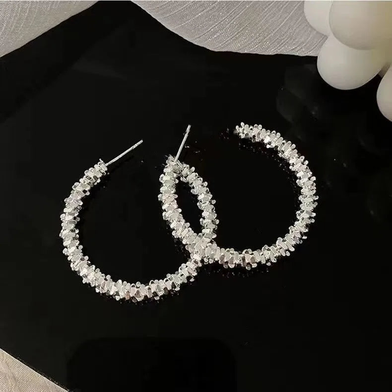 Brinco Elegante Delicado Geométrico Brincos Redondos Para Mulheres Jóias Festa de Casamento Presentes Premium