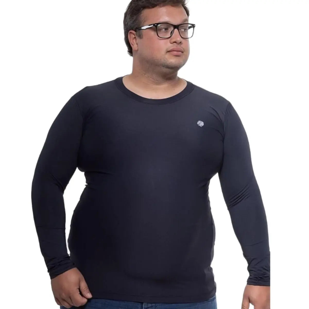 Men's Thermal T-Shirt Plus Size Second Skin Protection Uv 03