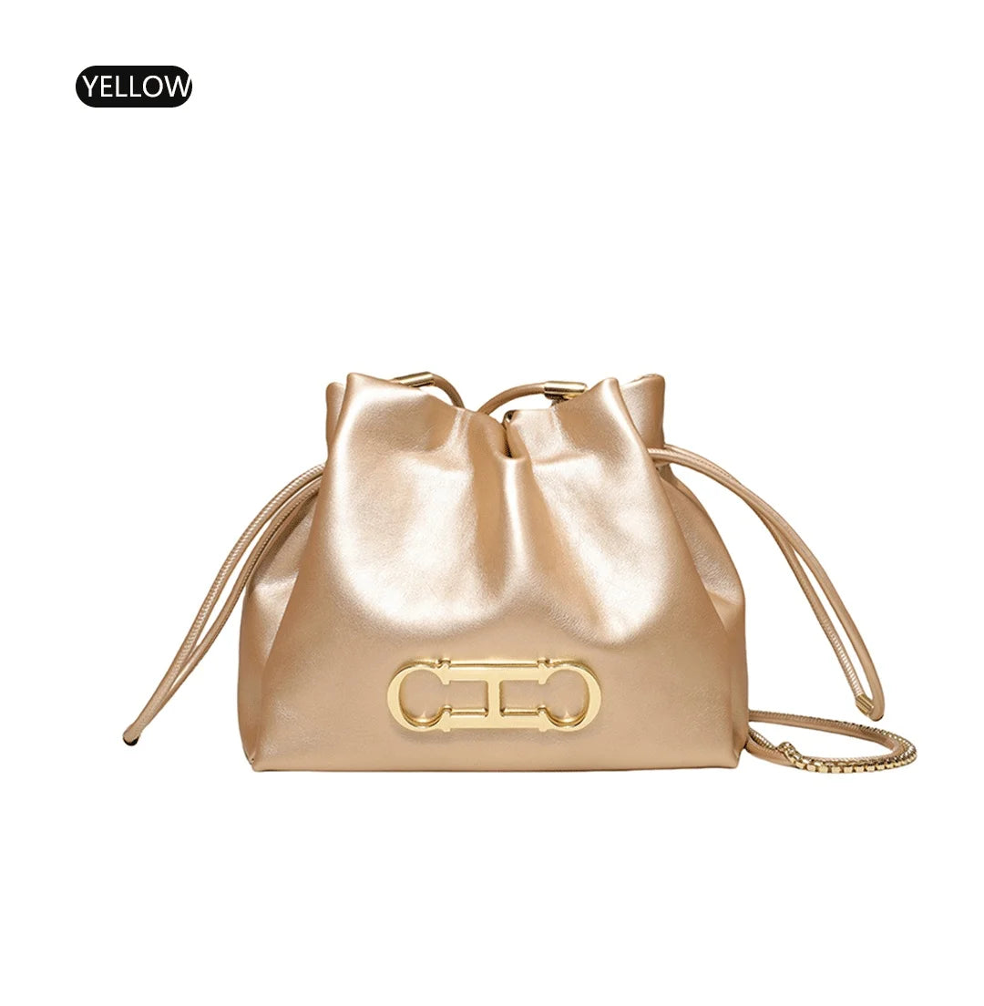 CH Fashionable Commuter Bag High-Quality Solid Color Design Women's Handbag 2026 Classic Style Everyday Women's Small Bag