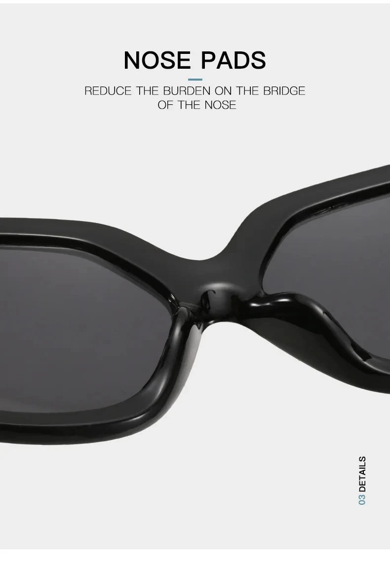Sunglasses Men Women Vintage Oversize Trendy Square Gradient Shades Sun Glasses 2023 Luxury Brand Design Fashion UV400 Eyewear