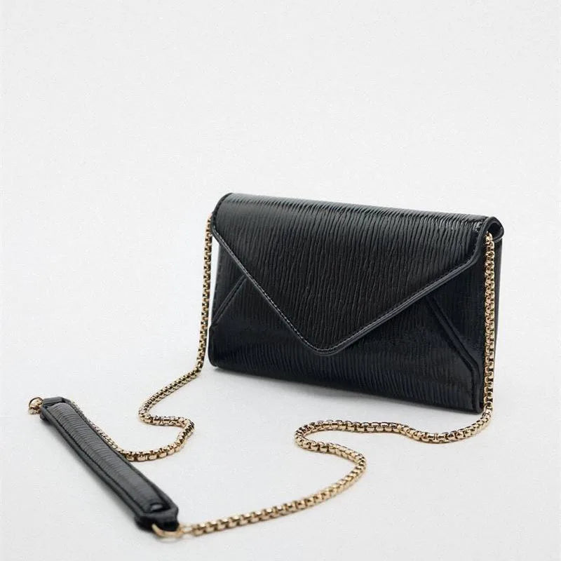 Women's Bag Fashionable Small Square Shoulder Bags Mini Chain Envelope Crossbody Bag Women Clutch Handbags Purse