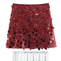 Mini Saias para Mulheres Roupas Moda Roupas Sexy Streetwear Dança Bling Lantejoulas Garotas Gostosas