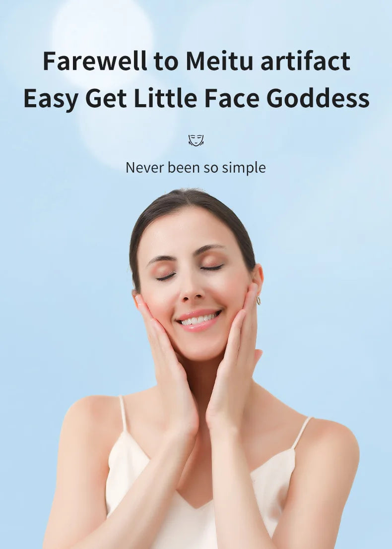 Removedor de queixo duplo, vibração, queixo para cima, massageador facial em V, levantador facial EMS, dispositivo de beleza, cinto modelador de lifting facial em V
