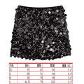Mini Saias para Mulheres Roupas Moda Roupas Sexy Streetwear Dança Bling Lantejoulas Garotas Gostosas