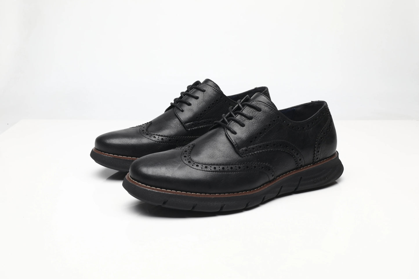 BHKH Male Sneakers Autumn/Winter traf Leather Men Casual Shoes Business Work Office Lace-up Dress shoes For Men Size47