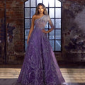 2024 Spring Summer New Women's Clothing Gold Shoulder Long Sleeve Split Dress Slim Fit Formal Dress