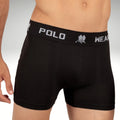 Kit 3 Cuecas Boxer Polo Wear Microfibra Masculina