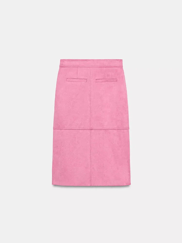High-End Spring 2026 New Arrival Jacket Midi Skirt Set Long Sleeve Women's Fashion Outerwear Elegant European Style