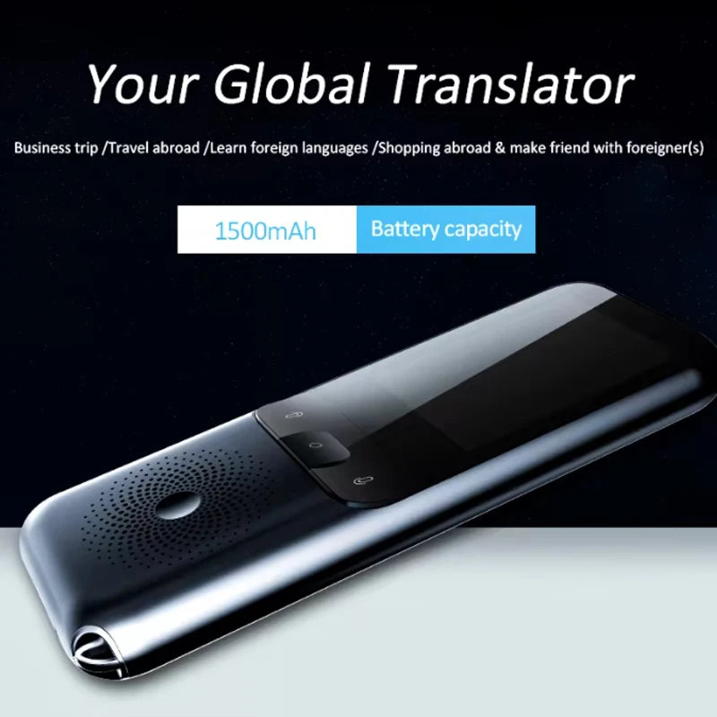 T11 138 Tradutor Inteligente de Idiomas, 2025 Tradutor de Fala Portátil Tradutor de Fala Inteligente de IA Offline em Tempo Real