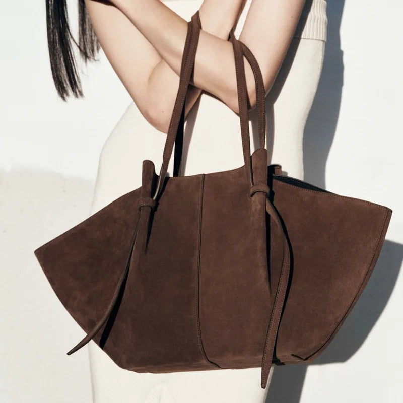 2026 Women's Summer Large Capacity Commuter Tote Bag Female Korean Fashion Luxury Pu Leather Handbags Chic Trend Underarm Bag