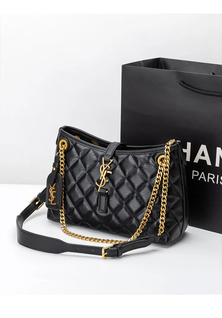 Women's bag niche new shoulder bag high-end messenger bag temperament versatile underarm bag fashion commuter handbag