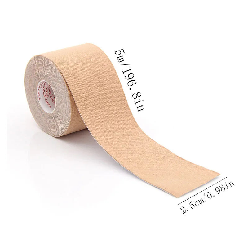Fita elástica para lifting facial - levanta instantaneamente papadas flácidas, pele do pescoço e queixo duplo para uma linha de mandíbula em V definida - reutilizável - 0,98 x 196,85 polegadas