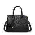 Women's Large Top-Handle Bag Vintage Crocodile Designer Shoulder Bag Quality Leather Crossbody Bag Messenger Commuter Sac A Main
