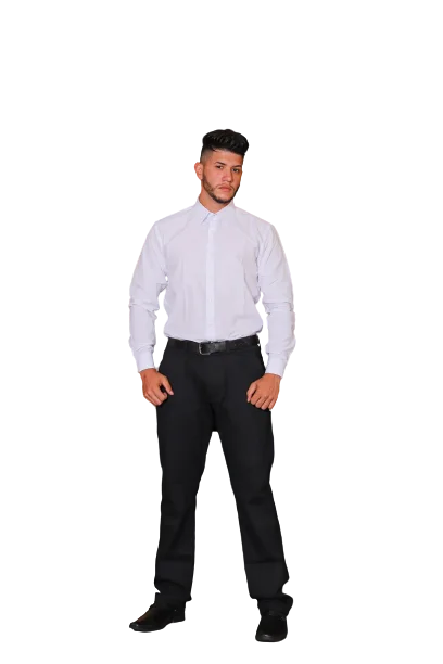 Men's Trousers Sport Trousers Black Elegant Men's Social Work Pants for suit BRAZIL brand ptrl jeans